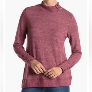 Wit & Wisdom | Asymmetrical Mock Turtle Neck Sweater - Nordstroms